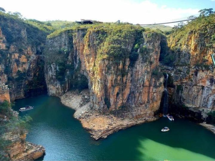 ホテル Pousada Jeitim Mineiro Capitólio エクステリア 写真